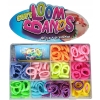 Gumki XXL do tworzenia bransoletek LOOM BANDS 180 ELEMENTÓW + AKCESORIA 30