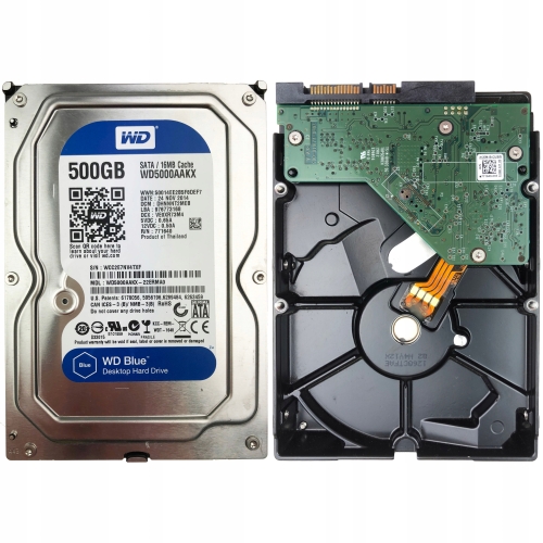 Dysk twardy WD WD5000AAKX | 22ERMA0 | 500GB SATA 3,5"