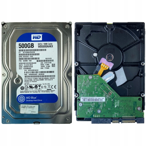 Dysk twardy Western Digital WD5000AAKX | 60U6AA0 | 500GB SATA 3,5"