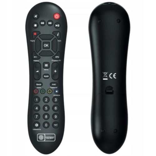 Oryginalny Pilot Cyfrowy Polsat BOX Evobox PVR LITE HD3000-7000 bez logo CP