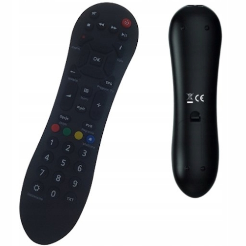 Oryginalny Pilot Cyfrowy Polsat Evobox PVR LITE 4K HD3000-7000 bez logo CP4