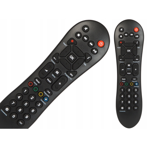 Oryginalny Pilot Cyfrowy Polsat Evobox PVR LITE 4K HD3000-7000 bez logo CP4