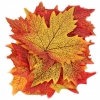 Liście jesienne Sztuczna dekoracja zestaw 25 sztuk Realny kształt LIŚĆ KLON