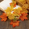 Liście jesienne Sztuczna dekoracja zestaw 25 sztuk Realny kształt LIŚĆ KLON