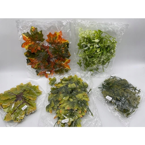 Liście jesienne Sztuczna dekoracja zestaw 25 sztuk Realny kształt LIŚĆ KLON