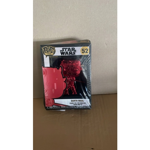 Funko Pop! Przypinka kolekcjonerska STAR WARS DARTH MAUL 52