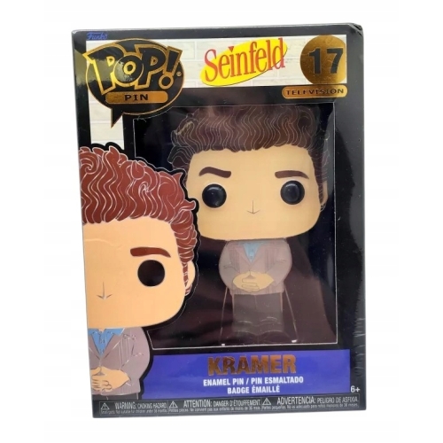 FUNKO POP przypinka kolekcjonerska Seinfeld KRAMER 17