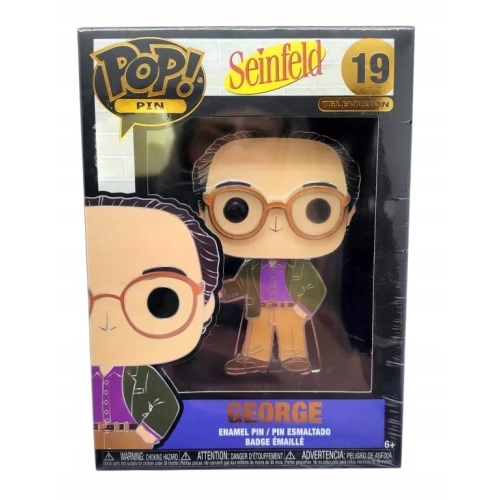FUNKO PRZYPINKA KOLEKCJONERSKA SEINFELD GEORGE 19