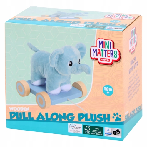 PLUSZOWA PRZYTULANKA MASKOTKA PLUSZAK ZWIERZĘ DREWNIANY WÓZEK KÓŁKA ZEBRA