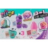 SLIME SHAKER MASA PLASTYCZNA ZESTAW 3 SZTUKI MAGICZNY ŚLUZ ZRÓB TO SAM 3IN1