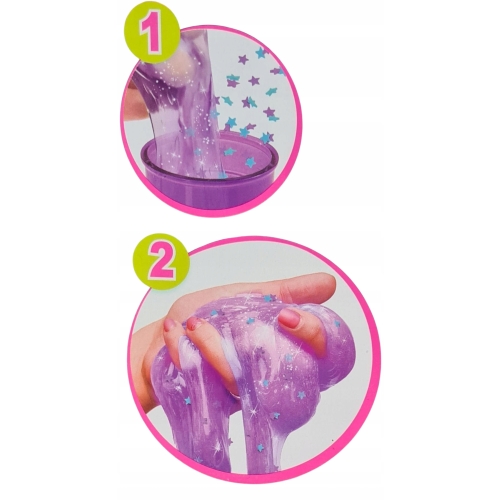 SLIME SHAKER MASA PLASTYCZNA ZESTAW 3 SZTUKI MAGICZNY ŚLUZ ZRÓB TO SAM 3IN1