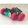 Hantle neoprenowe Dumbbell ciężarek Kaytan zestaw 2 sztuki x 1 kg Różowe