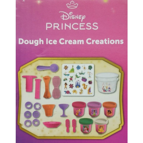 CIASTOLINA DISNEY PRINCESS DESER LODOWY 5 TUBEK MASY PLASTYCZNEJ AKCESORIA