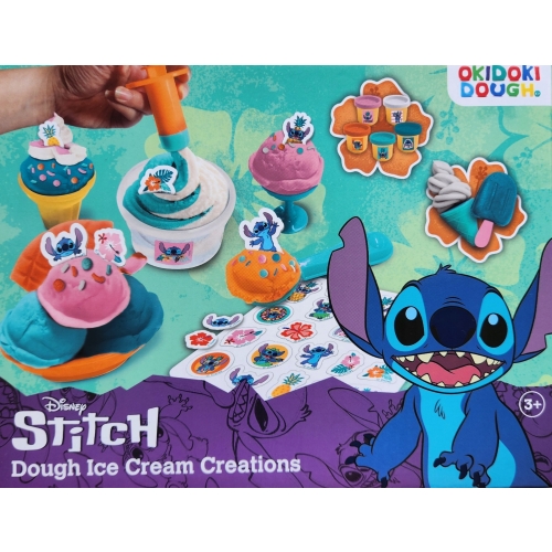 CIASTOLINA STITCH DESER LODOWY 5 TUBEK MASY PLASTYCZNEJ ROBIENIE LODÓW