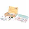 Tablica magnetyczna edukacja dla dzieci sztaluga magnesy Mini Matters 3+