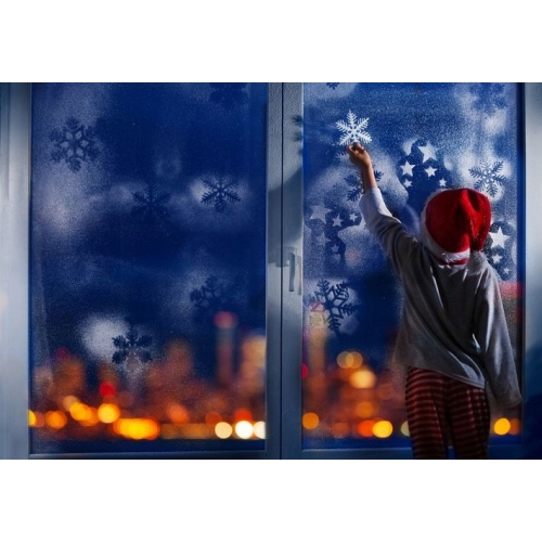 Sztuczny sypki śnieg w proszku płatki do dekoderacji bardzo realistyczny 3L