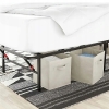 Organizer Tekstylny Pudełko kosz Szafa Garderoba Pojemny Home Accents brąz