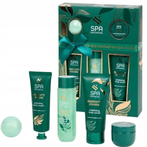 ZESTAW PREZENTOWY KOSMETYKI do Kąpieli SPA Exclusives JAŚMINOWY ZAPACH 5 EL