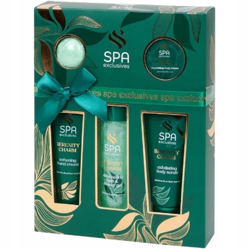 ZESTAW PREZENTOWY KOSMETYKI do Kąpieli SPA Exclusives JAŚMINOWY ZAPACH 5 EL