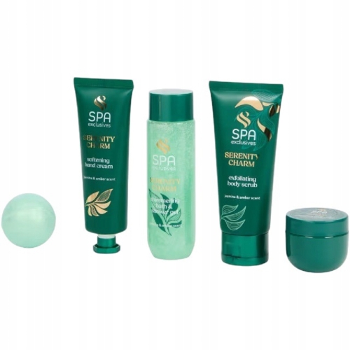 ZESTAW PREZENTOWY KOSMETYKI do Kąpieli SPA Exclusives JAŚMINOWY ZAPACH 5 EL