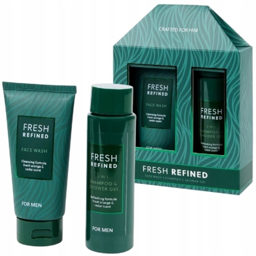 ZESTAW na PREZENT UPOMINEK SPA Exclusives boxik dla faceta szampon żel 797