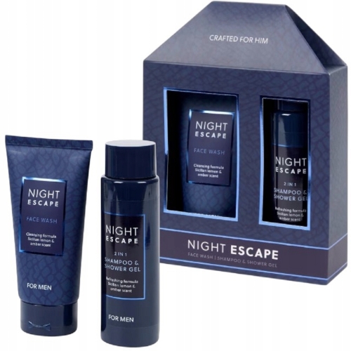 ZESTAW na PREZENT UPOMINEK SPA Exclusives boxik dla faceta szampon żel 797