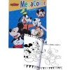 MALOWANKA KOLOROWANKA Myszka Mickey 128 szt KOLOROWE NAKLEJKI