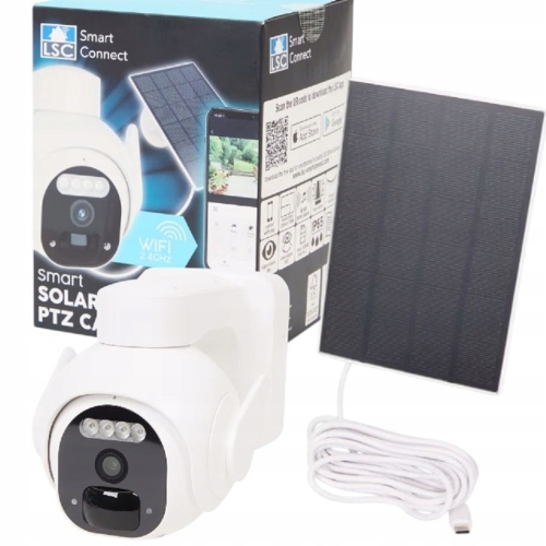 KAMERA PTZ ZASILANA ENERGIĄ SŁONECZNĄ LSC SMART CONNECT MICRO-SD SYRENA