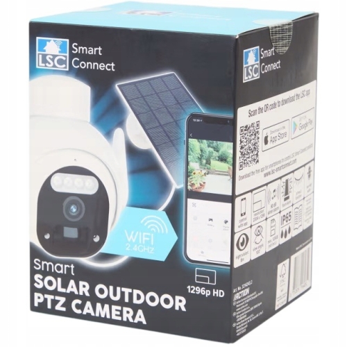 KAMERA PTZ ZASILANA ENERGIĄ SŁONECZNĄ LSC SMART CONNECT MICRO-SD SYRENA