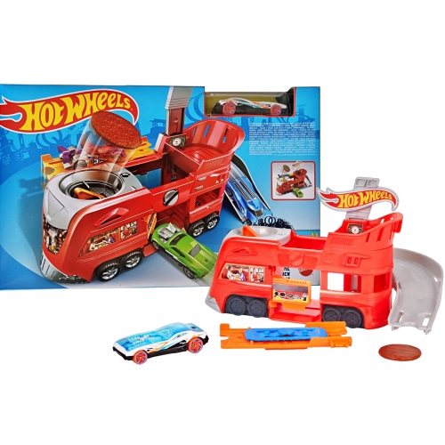Tor samochodowy Hot Wheels odjazdowa restauracja GARAŻ KASKADERSKI FJN39 B