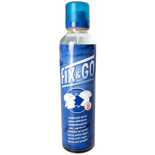 FIX&GO PŁYN DO PRASOWANIA UBRAŃ ŻELAZKO W SPRAYU PŁYN PRASUJĄCY 200 ml