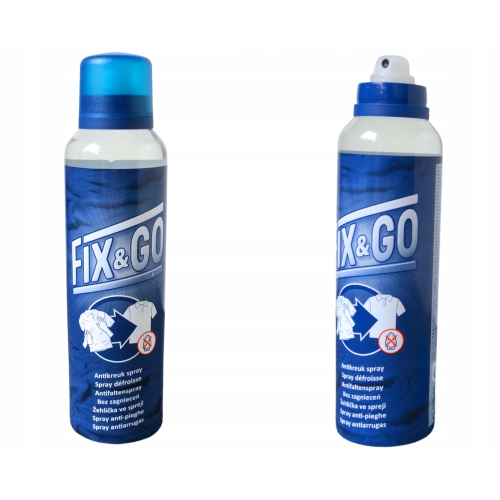 FIX&GO PŁYN DO PRASOWANIA UBRAŃ ŻELAZKO W SPRAYU PŁYN PRASUJĄCY 200 ml
