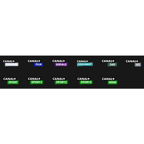 Moduł CAM 4K CI+ TNK pakiet prepaid ENTRY HD CANAL+ 12 mies. Bez Umowy ECP