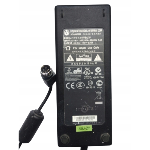 ZASILACZ ORYGINALNY LI SHIN INTERNATIONAL LED TV SAT 0451B1270 12V 5,83A