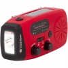 PRZENOŚNE RADIO SOLARNE Z ANTENĄ LATARKA ŁADOWANIE USB USB-C SOS 40 GODZ