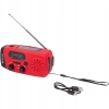 PRZENOŚNE RADIO SOLARNE Z ANTENĄ LATARKA ŁADOWANIE USB USB-C SOS 40 GODZ