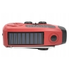 PRZENOŚNE RADIO SOLARNE Z ANTENĄ LATARKA ŁADOWANIE USB USB-C SOS 40 GODZ