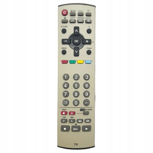 Pilot do TV LCD LED NETFLIX PANASONIC uniwersal zamienny RM-L1268 RM-L1378