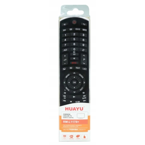 PILOT UNIWERSALNY ZAMIENNIK DO TV LCD TOSHIBA NETFLIX CT-8509 RM-L1178
