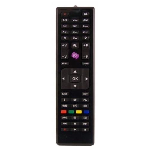 Pilot uniwersalny zamienny do TV RC4862 TFK 255AA Hitachi Vestel Czarny