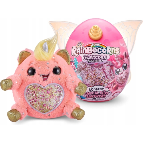 RAINBOCORNS Fairycorn Surprise Maskotka Jednorożec Skrzydła Niebieski Róg