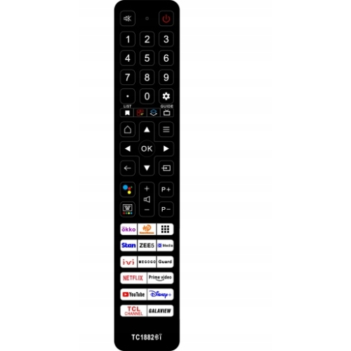 PILOT UNIWERSALNY ZAMIENNIK DO TV THOMSON TCL Z WYBIERANIEM VOICE TC1882BI