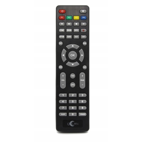 Oryginalny Pilot do dekoder TVSAT Enigma 2 Uclan Denys H.265 PRO Combo EU+
