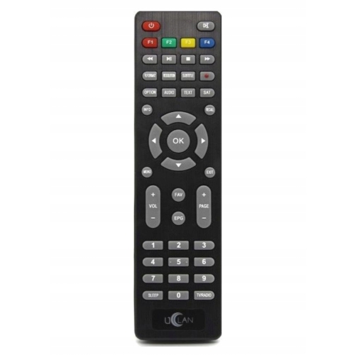 Oryginalny Pilot do dekoder TVSAT Enigma 2 Uclan Denys H.265 PRO Combo EU+