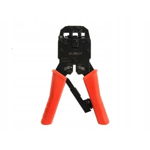 Zaciskarka wtyków RJ-45 RJ-12 RJ-11 4P2C Kemot 4P-6P-8P HT-2008R NAR0010