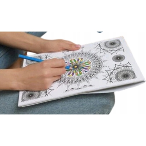 ANTYSTRESOWA EKSLUZYWNA KOLOROWANKA KSIĄŻKA TRAVEL 128 STRON 140GSM GÓRY