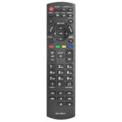 Pilot do TV LCD LED NETFLIX PANASONIC uniwersalny zamiennik RM-L1268
