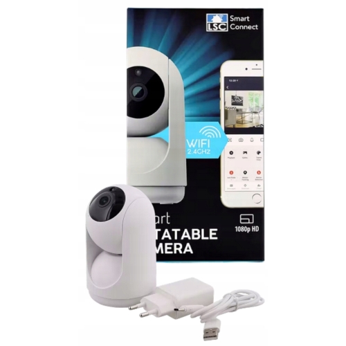 KAMERA OBROTOWA DOMOWA Z MIKRO LSC SMART CONNECT 1296P HD WIFI biała