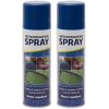MOCNY IMPREGNAT WODOODPORNY SPRAY DO BUTÓW ODZIEŻY SKÓRY ZAMSZU 300ml x 3