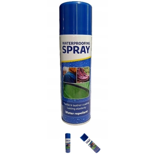 MOCNY IMPREGNAT WODOODPORNY SPRAY DO BUTÓW ODZIEŻY SKÓRY ZAMSZU 300ml x 3